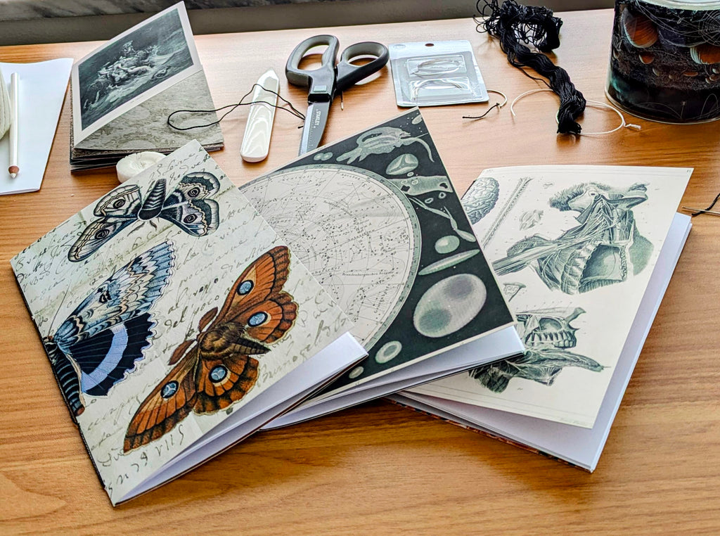 Handmade Dot Grid Notebooks