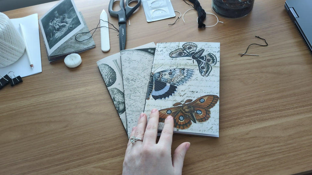 Handmade Dot Grid Notebooks