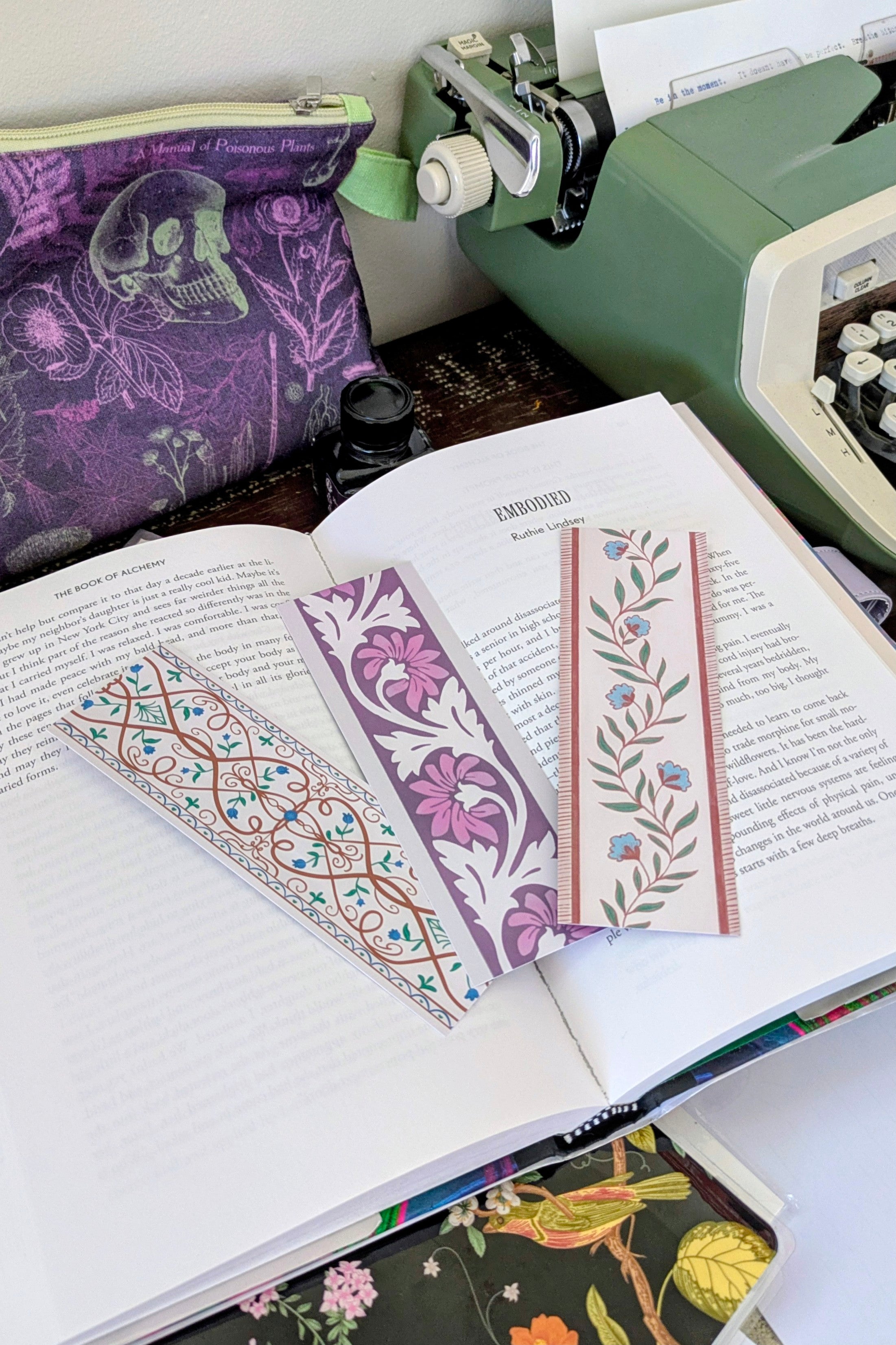 Victorian Ornamental Bookmarks Set